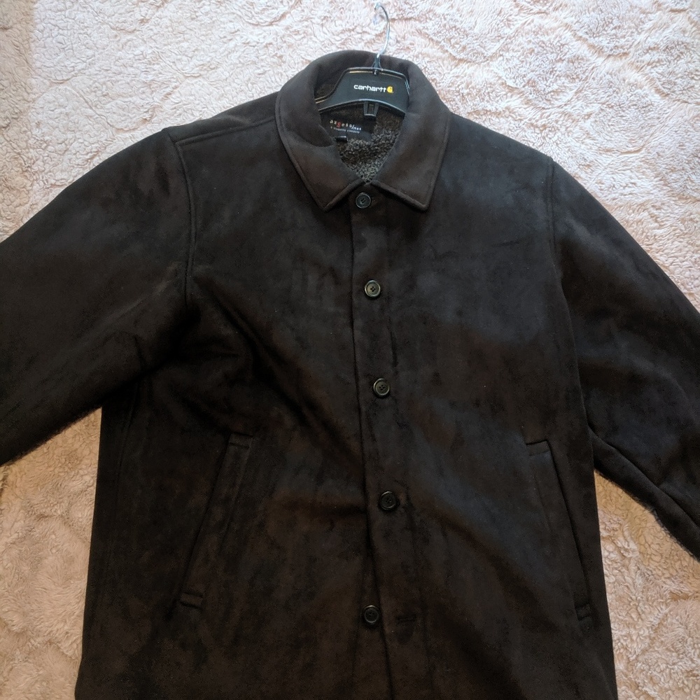 Men's Suede Coat